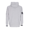 PUMA Felpa Leggera Cappuccio Uomo Power Colorblock Hoodie Tr Light Gray Heather da uomo