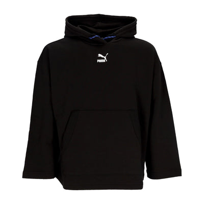 PUMA Felpa Leggera Cappuccio Donna Dare To Oversized Hoodie Black da donna