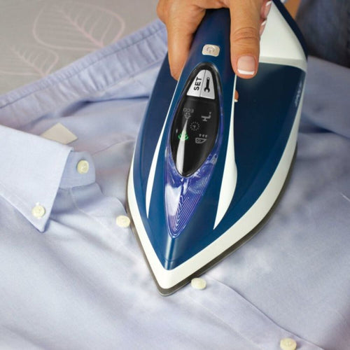 Polti Ferro da Stiro VE30.30 Piastra in Ceramica 2100W Bianco/Blu