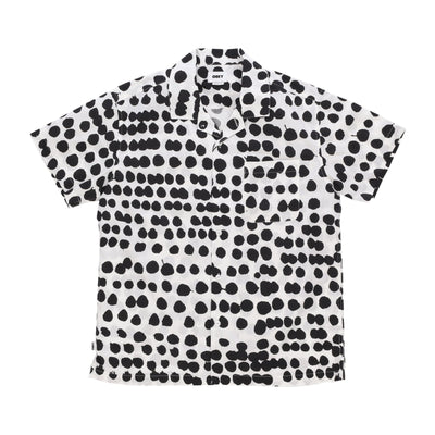 OBEY Camicia Manica Corta Uomo Connect Woven White Multi da uomo