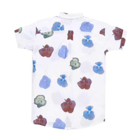 OBEY Vestito Donna Hana Shirt Dress White Multi da donna