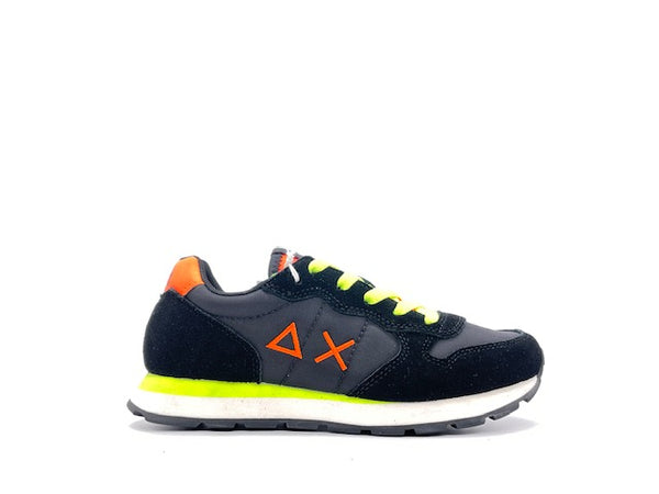SUN68 Sneakers Bambino Boy's tom Fluo Nero