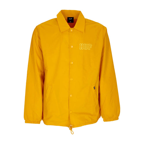 HUF Giacca Coach Jacket Uomo Set H Coaches Jacket Gold da uomo