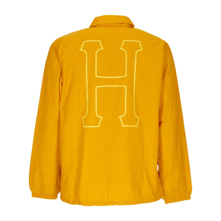 HUF Giacca Coach Jacket Uomo Set H Coaches Jacket Gold da uomo