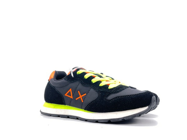 SUN68 Sneakers Bambino Boy's tom Fluo Nero