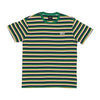 HUF Maglietta Uomo Webster Stripe Knit Top Gold da uomo