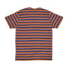 HUF Maglietta Uomo Webster Stripe Knit Top Rose da uomo