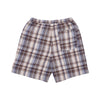 HUF Pantalone Corto Uomo Cortland Flannel Easy Short Cream da uomo