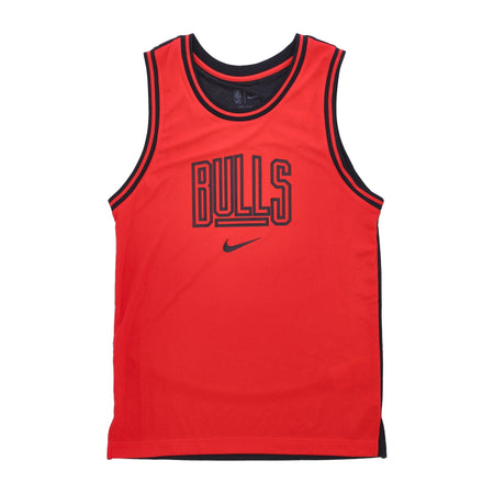 NIKE NBA Canotta Basket Uomo Nba Courtside Dna Dri-fit Graphic Tank Chibul University Red/black da uomo