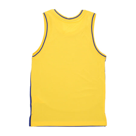 NIKE NBA Canotta Basket Uomo Nba Courtside Dna Dri-fit Graphic Tank Golwar Rush Blue/amarillo da uomo