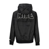 Nike Giacca a Vento Uomo Windrunner Woven Lined Jacket Black/black/black/white da uomo