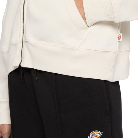 Dickies felpa ecru con cappuccio OAKPORT ZIPPED DK0A4Y1ZECR