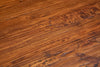 Biscottini Tavolo Country in legno massello di tiglio struttura bianca anticata piano noce. Made in Italy