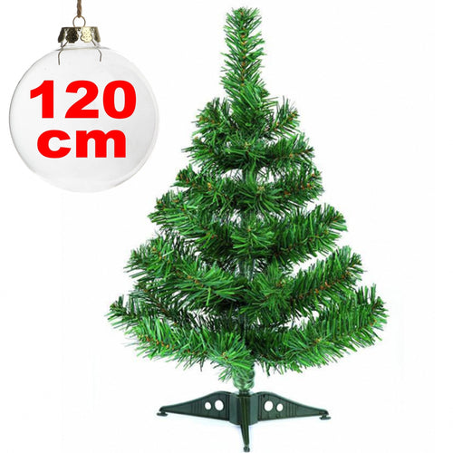 Albero Di Natale Sintetico 120cm Decorazione Decorazioni Per Casa Scuola Ufficio