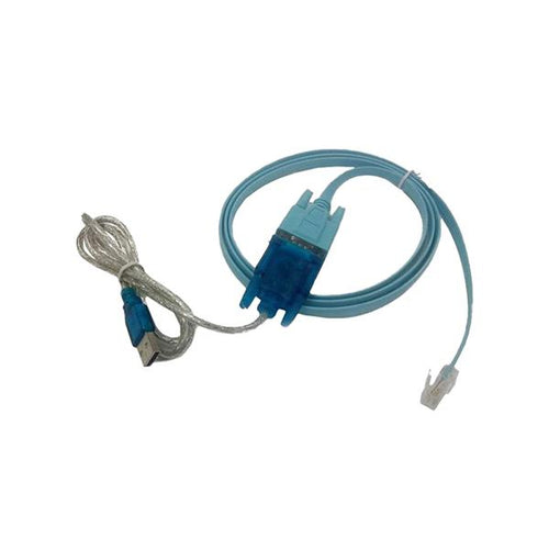 Cisco A920-CONS-KIT-S= cavo seriale Nero, Blu USB tipo A RJ-45 (ASR 920 Serial Console Cabling Kit Spare)
