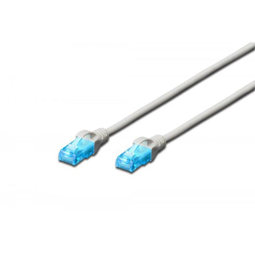 Cavo di rete Patch dritto non schermato - Cat. 5E con plug - Lunghezza 0.5 MT