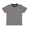 HUF Maglietta Uomo Webster Stripe Knit Top Cream da uomo