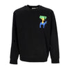 OBEY Felpa Leggera Girocollo Uomo Donkey Premium French Terry Crew Black da uomo