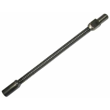 Asta da 1mt in ferro flessibile per scovolo per pulizia camino