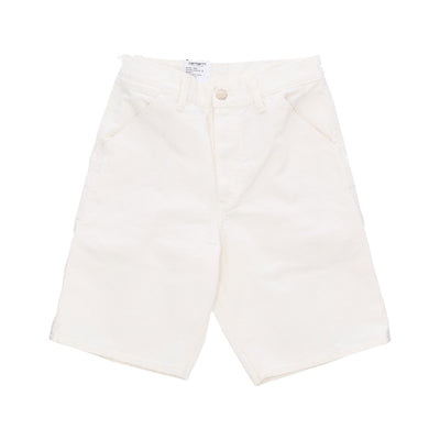 CARHARTT WIP Pantalone Corto Uomo Single Knee Short Wax Stone Washed da uomo