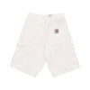 CARHARTT WIP Pantalone Corto Uomo Single Knee Short Wax Stone Washed da uomo
