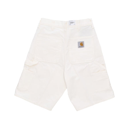 CARHARTT WIP Pantalone Corto Uomo Single Knee Short Wax Stone Washed da uomo