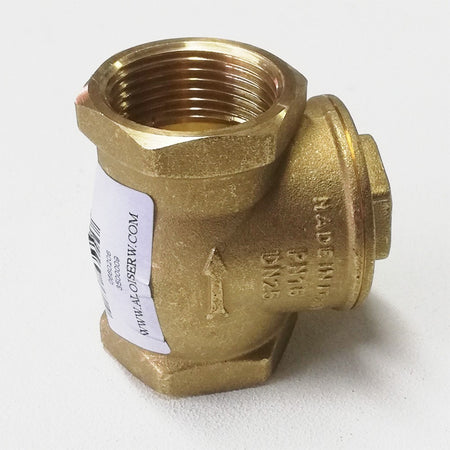 Valvola a clapet FF in ottone da 1"