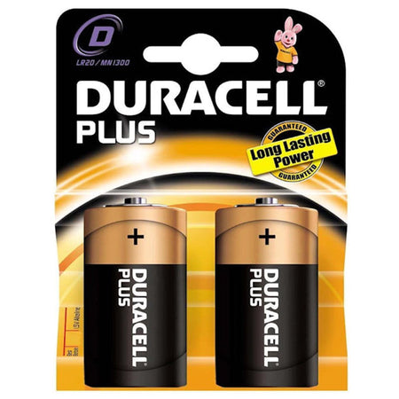 DURACELL PLUSPOWER BOOST (MN1300) - BLISTER 2 BATTERIE D2 (MASTER CARTON 10 BLISTER)