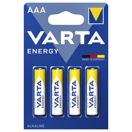 VARTA ENERGY - BLISTER 4 BATTERIE MINISTILO AAA - MASTER CARTON DA 10 PZ