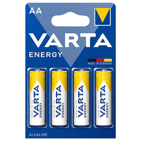 VARTA ENERGY - BLISTER 4 BATTERIE STILO AA - MASTER CARTON DA 20 PZ