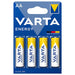 VARTA ENERGY - BLISTER 4 BATTERIE STILO AA - MASTER CARTON DA 20 PZ