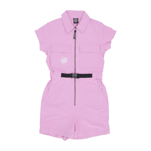 SANTA CRUZ Tuta Intera Donna Strip Cargo Playsuit Orchid da donna