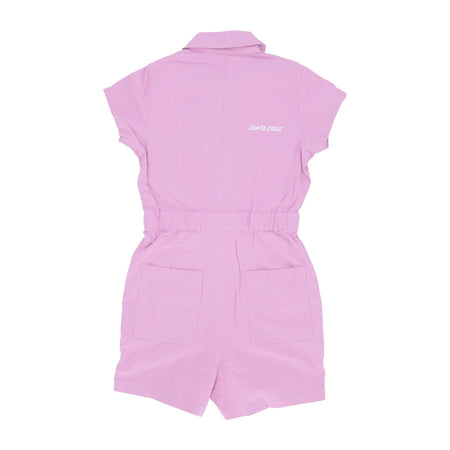 SANTA CRUZ Tuta Intera Donna Strip Cargo Playsuit Orchid da donna