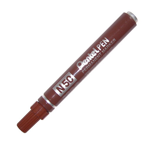 Marcatore Pentel Pen N50 Marrone P.Tonda