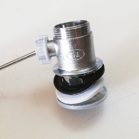 Scarico salterello piletta da 1" pollice per lavabo e bidet