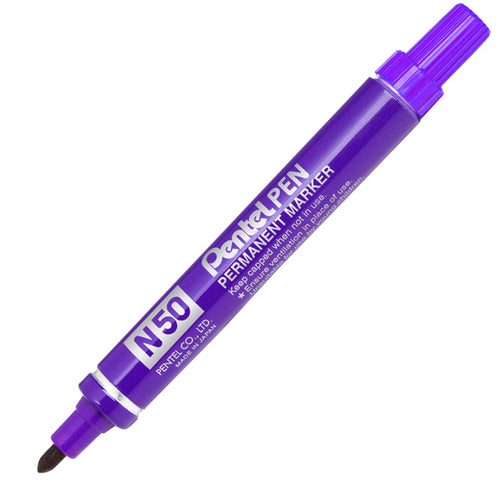 Marcatore Pentel Pen N50 Punta Tonda Viola