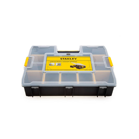 Cassetta organizer porta minuteria "Sort Master" con coperchio trasparente e divisori removibili
