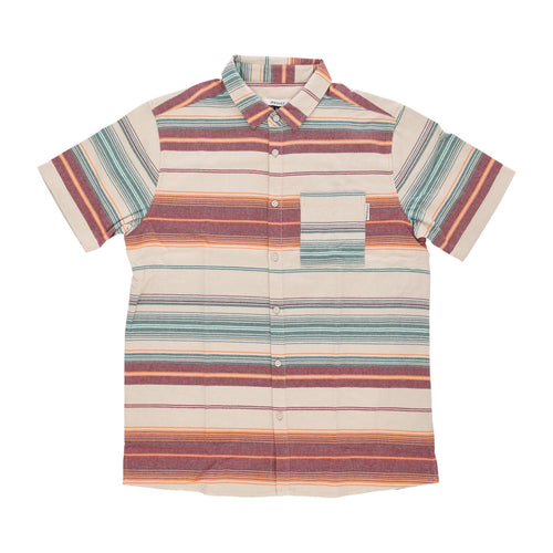 IRIEDAILY Camicia Manica Corta Uomo Santo Ssl Shirt Beige da uomo