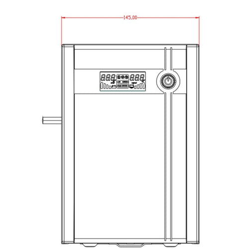 Hikvision Gruppo di Continuita DS-UPS3000 1800w 4Schuko