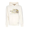 THE NORTH FACE Felpa Leggera Cappuccio Uomo Berkeley California Hoodie Gardenia White da uomo