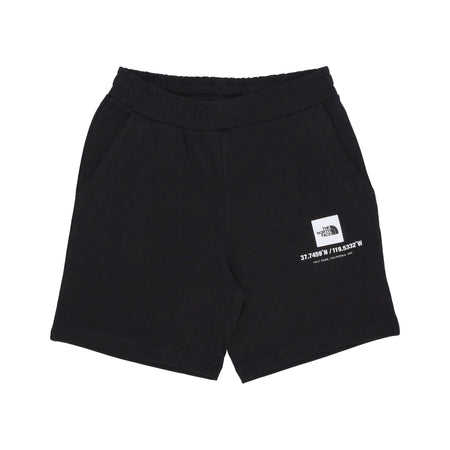 THE NORTH FACE Pantalone Corto Tuta Uomo Coordinates Short Black da uomo