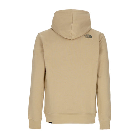 THE NORTH FACE Felpa Cappuccio Uomo Standard Hoodie Khaki Stone da uomo