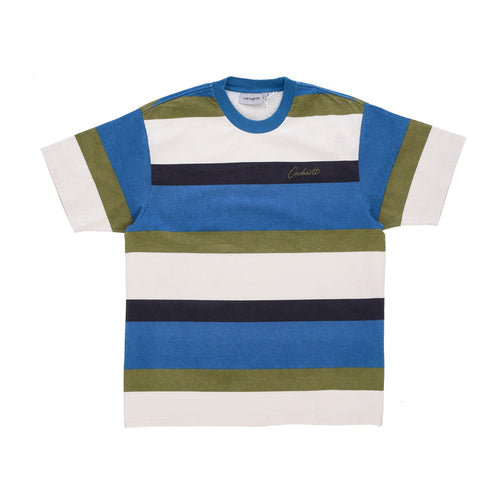 CARHARTT WIP Maglietta Uomo Crouser Tee Amalfi Heavy Stone Wash da uomo