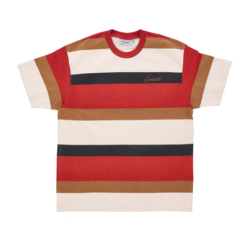 CARHARTT WIP Maglietta Uomo Crouser Tee Arcade Heavy Stone Wash da uomo