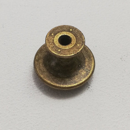 Pomolo Florence da 25mm in ottone anticato