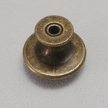 Pomolo Florence da 30mm in ottone anticato