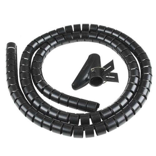 VULTECH SN21505 - CANALINA AVVOLGICAVO NERA 1.5 MT