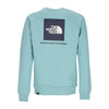THE NORTH FACE Felpa Girocollo Uomo Ragland Redbox Crewneck Reef Waters da uomo