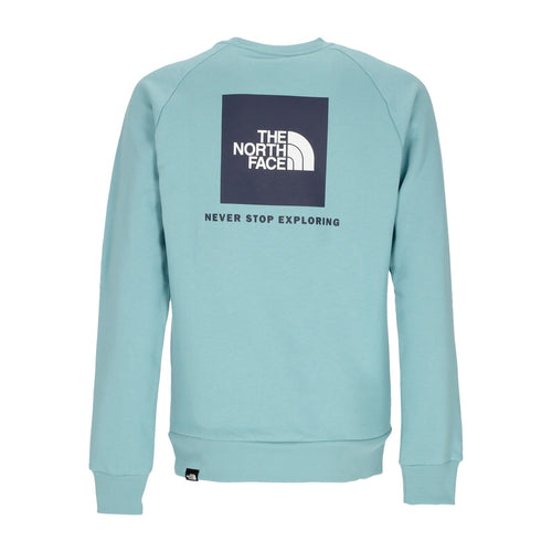 THE NORTH FACE Felpa Girocollo Uomo Ragland Redbox Crewneck Reef Waters da uomo