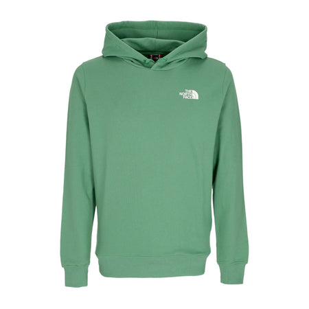 THE NORTH FACE Felpa Leggera Cappuccio Uomo Seasonal Drew Peak Pullover Light Deep Grass Green da uomo